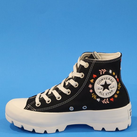 Converse CTAS Hi Lugged 'It's OK To Wander' Women's Platform Sneaker 571753C NWT - Picture 3 of 6